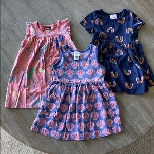 Tea Collection & Hanna Anderson Dress set